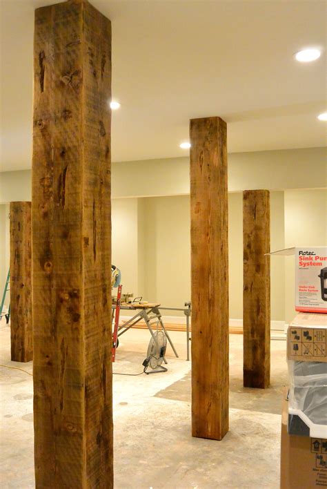 Maybe you would like to learn more about one of these? custom Beme wraps around basement steel support columns ...