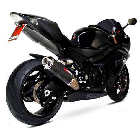 Suzuki gsxr 1000 k5 k6. Scorpion Tagma Satin Titanium Oval Exhaust Suzuki GSXR ...