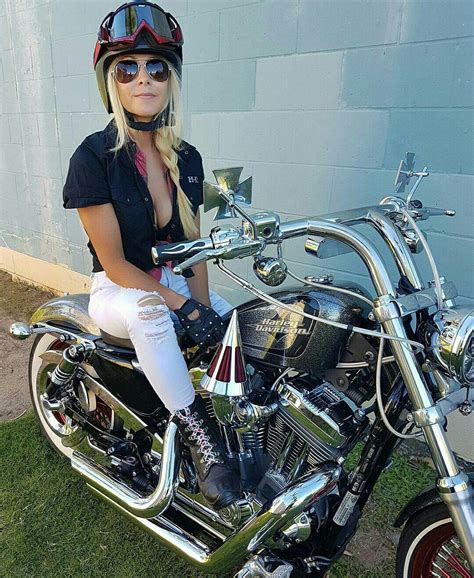 Sunnidaze Motorcycle Girl Biker Girl Motorbike Girl