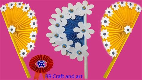 Handmade Paper Fan Craft - paper craft company