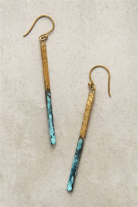 Shop the Linear Drop Earrings and more Anthropologie at Anthropologie
