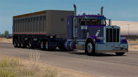 EAST 4 Axle Dump Trailer 1 32 X ATS Mod American Truck Simulator Mod