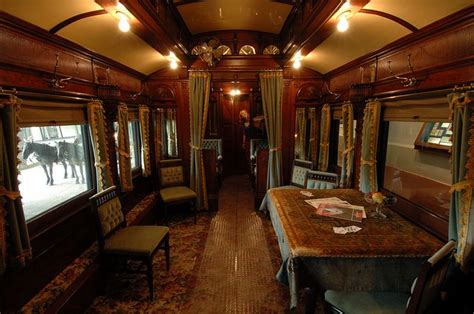 Private Railroad Car Adirondack Museum Blue Mountain Lake