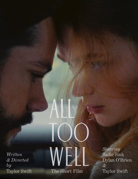All Too Well The Short Film Itll Be Out Tomorrow 1112 On Youtube At