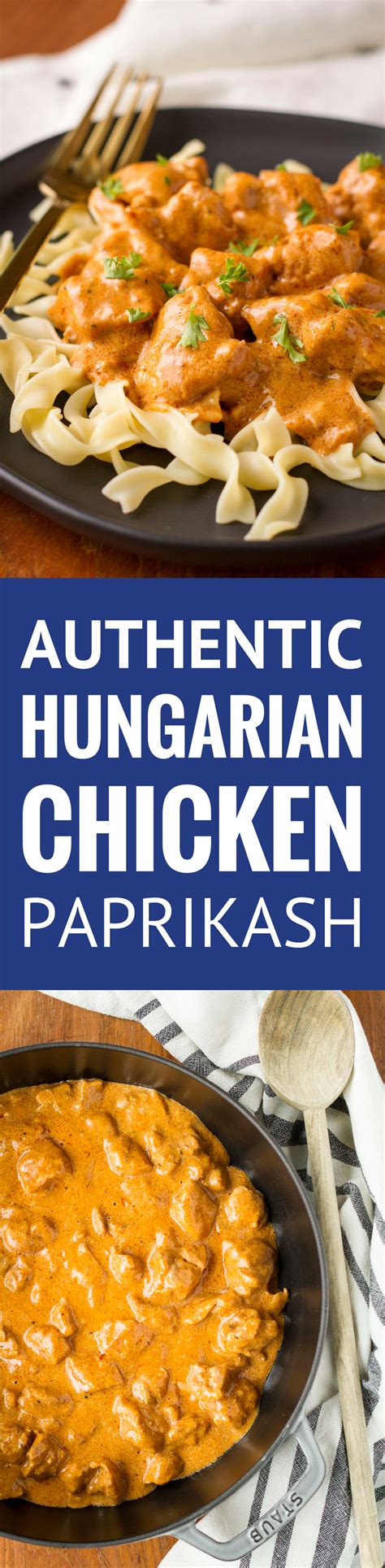Chicken Paprikash An Authentic Hungarian Chicken Paprikash Using Traditional Hungarian Sweet
