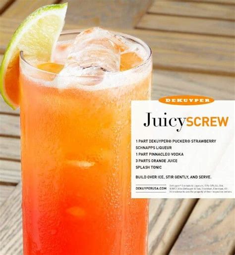 juicy screw cocktail recipe