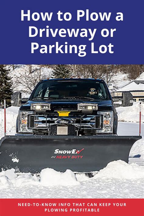 How To Plow A Driveway Or Parking Lot Snow Plow Driveway Tractor