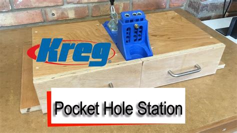 Pocket Hole Work Station Free Plans Kreg Jig Youtube