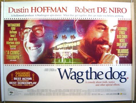 Wag the dog movie review & film summary (1998) | roger ebert. Wag The Dog - Original Cinema Movie Poster From ...