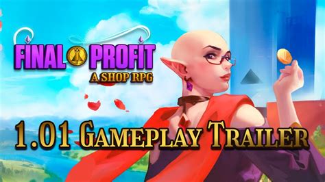 Final Profit A Shop RPG 1 01 Gameplay Trailer YouTube