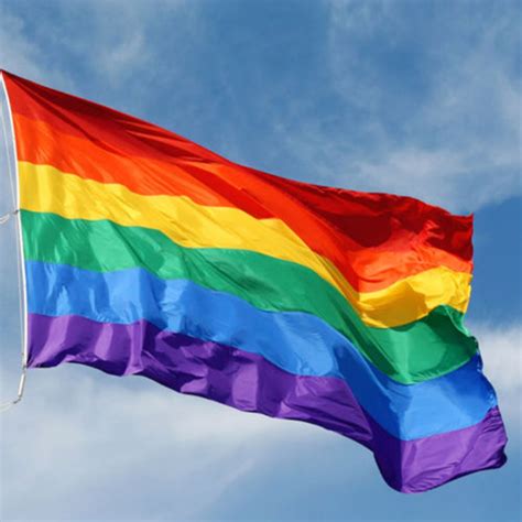 Hot Sale 90 X 150 Cm Rainbow Flags And Banners Lesbian Gay Pride Flag