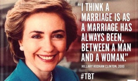 Fact Check Hillary Clinton Marriage Is Always Between A Man And A Woman