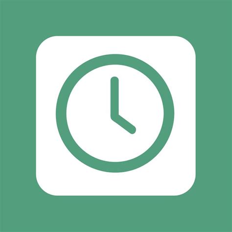 Clock Icon Ios Icon App Icon Design Iphone Design