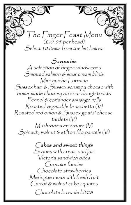 How to host a dinner party. One of our afternoon tea menus … | Tea party menu, English ...