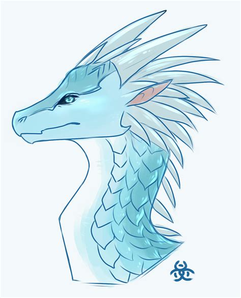 [TUTORIAL] How to Draw - Wings of Fire: IceWing by Biohazardia on