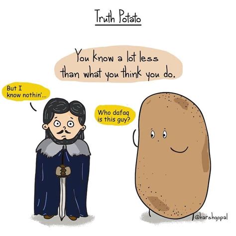 "Truth Potato" Instagram Comic Delievers Words We Need to Hear