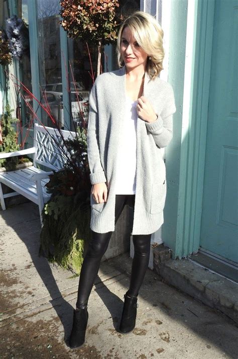 What To Wear With Grey Leggings Winter Haven