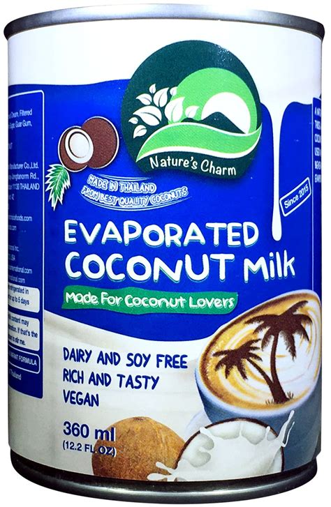Natures Charm Evaporated Coconut Milk 122oz Pack Of 6 Buy Online