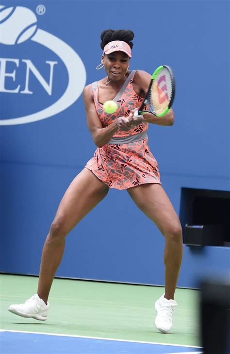 Venus williams is an american professional tennis player. VENUS WILLIAMS at 2017 US Open Championships in New York ...