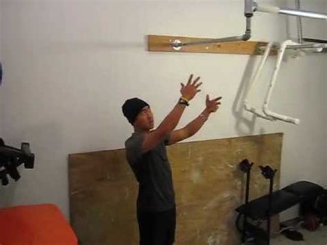I used to own one of those door frame pull up bars like the. CrossFit Garage Gym: DIY Pull Up Bar - YouTube