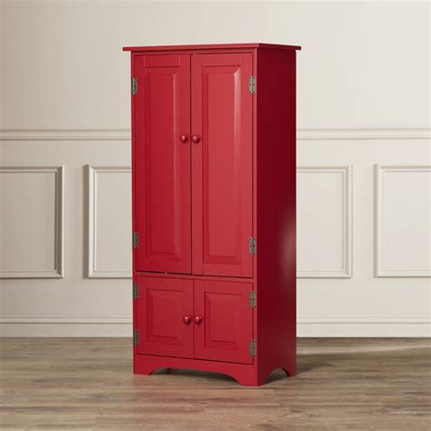 Decok tall tv stand for 55 inch tvs with sliding barn doors, entertainment center with storage cabinet, farmhouse wood console table for living room, bedroom, rustic espresso 4.4 out of 5 stars 50 $169.99 $ 169. Abernathy 4 Door Accent Cabinet | Muebles, Ropero, Vestidor