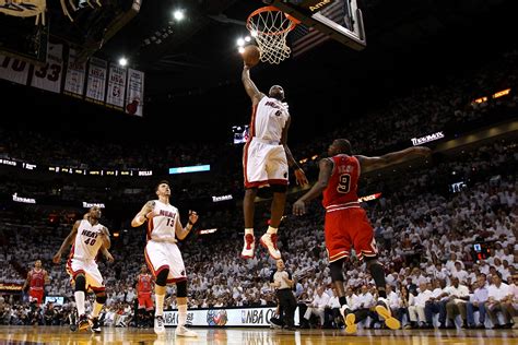 American airlines arena, miami, fl. NBA Playoffs 2011: Miami Heat vs. Chicago Bulls Post-Game ...