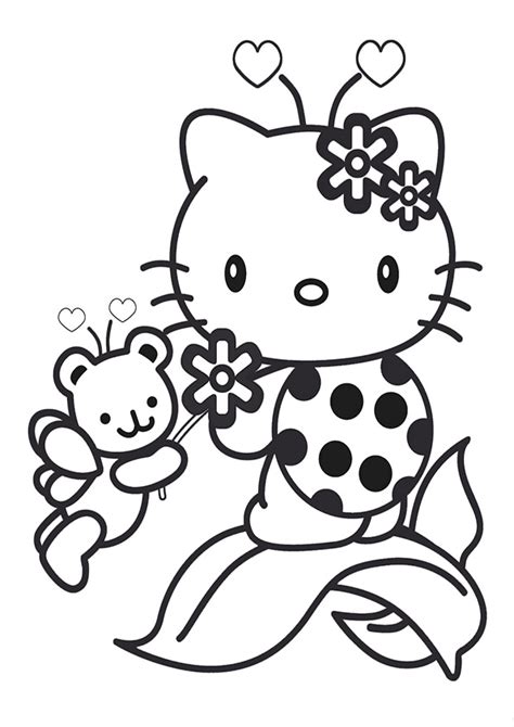 Ausmalbilder hello kitty-101