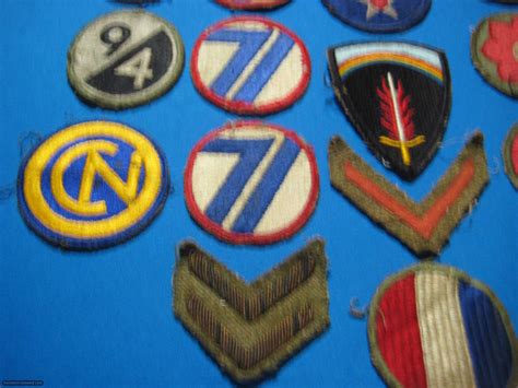 Us Army Ww2 Division Patches Army Military