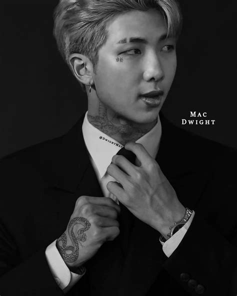 Mafia 🖤bts In Black 🔥🖤 Mafia Kim Namjoon Tattoo Edit Foto Bts Bts