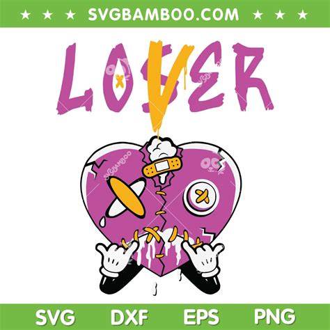 Sad Heart Loser Lover SVG PNG