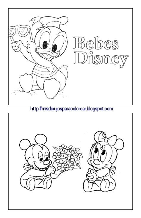 Dibujos De Bebés Disney 1ª Parte Mis Dibujos Para Colorear