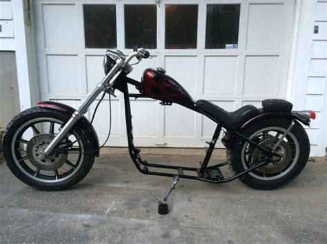 Harley Davidson Sportster Hardtail Roller Custom Painted Paughco