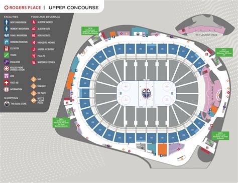 Concourse Maps Rogers Place