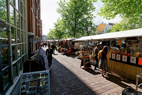 Waterlooplein Market In Amsterdam Shop In One Of Amsterdams Longest