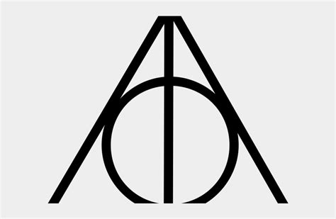 Harry potter vector clipart and illustrations (273). Harry Potter Clipart Deathly Hallows - Symbol Harry Potter ...