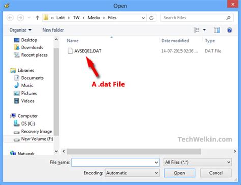 How To Open Dat File And Read It