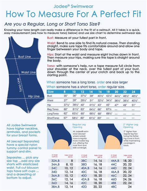 bathing suit size conversion chart