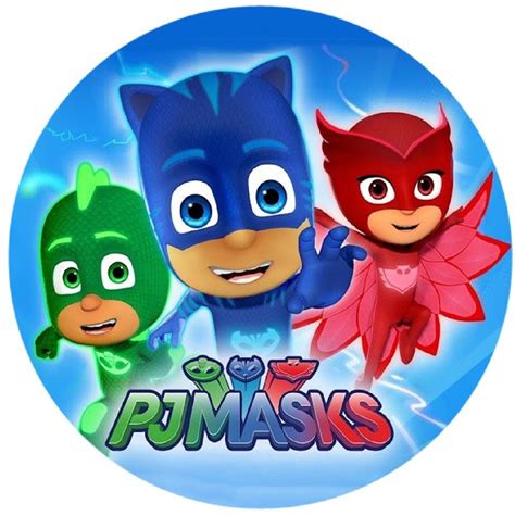 Pj Masks Party Edible Cake Image Cake Topper Frosting Sheet Pj Masks