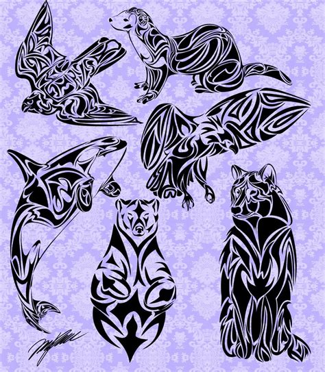 Making A Tribal Tattoo Inspired Animal Tribal Tattoos Tribal Animal