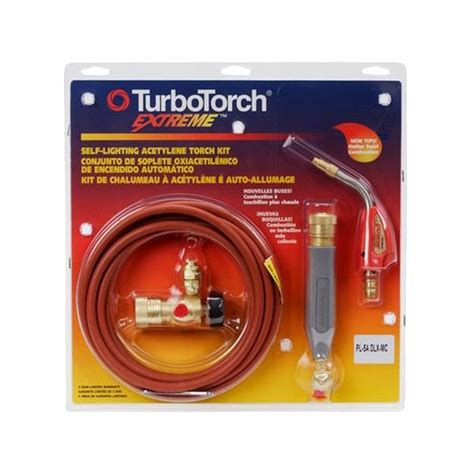 Turbotorch 0386 0832 Pl 5ADLX MC Self Lighting Air Acetylene Torch Kit