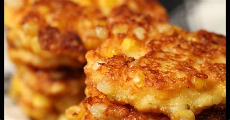 Talk with your mouth full. 10 Best Corn Flour Fritters Recipes