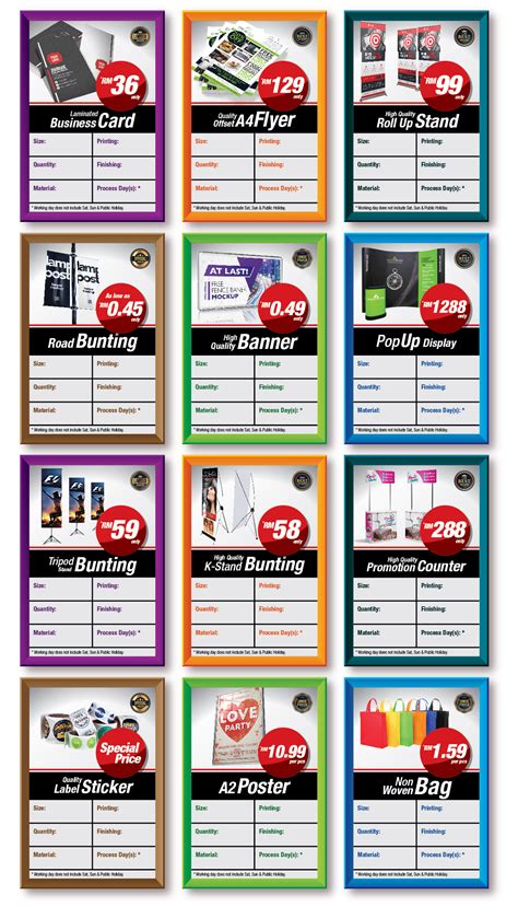 Lowest Printing Price For Banner Printing , Name Card , Flyer , Sticker gambar png