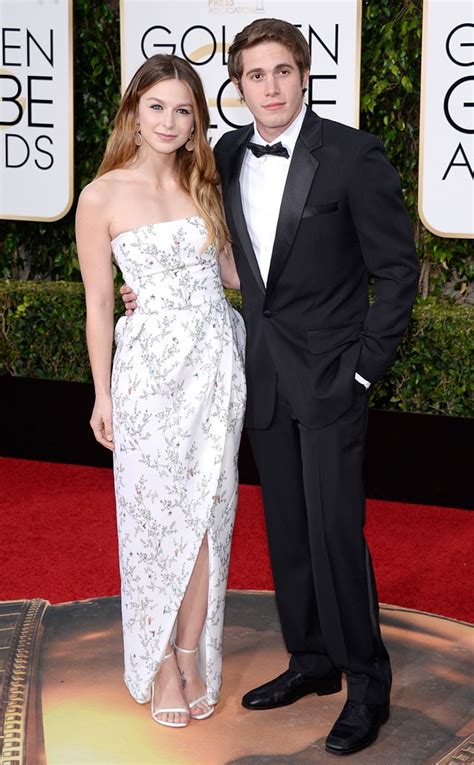 melissa benoist and blake jenner from couples at the 2016 golden globes e news