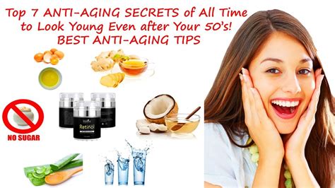 Top 7 Anti Aging Secrets Of All Time To Look Young Even After Your 50s