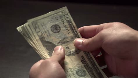 counting money  slow motion stock footage video  royalty   shutterstock