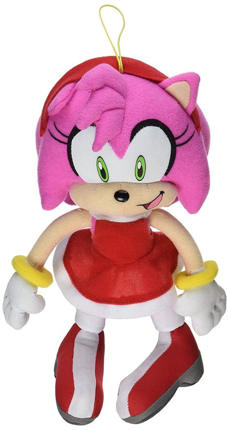 Buy Great Eastern Sonic O Ouriço Amy Rose Em Vestido Vermelho Plush