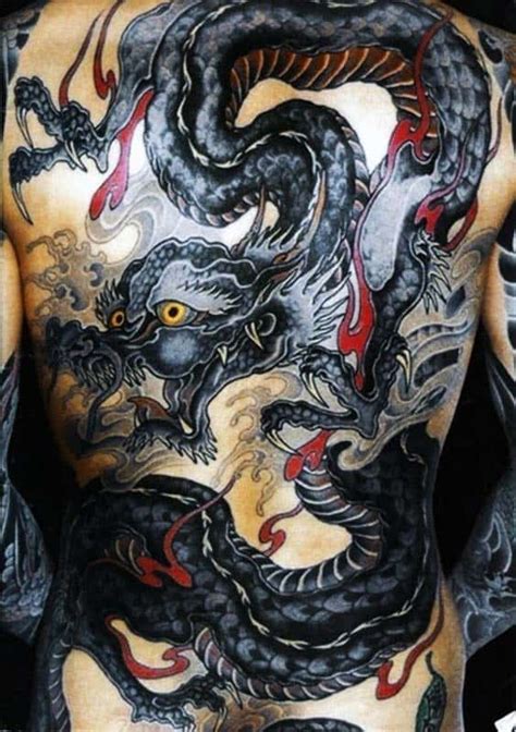 Simple and straightforward japanese dragon tattoo. 90 Japanese Dragon Tattoo Designs For Men - Manly Ink Ideas