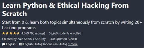 Udemy Learn Python And Ethical Hacking From Scratch 2020 6 Wannacrack