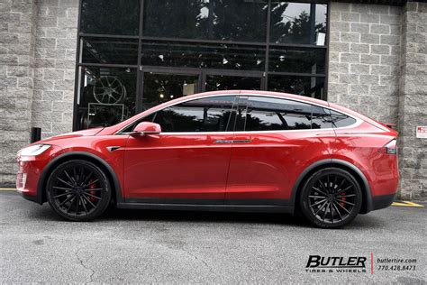 Tesla Model X With 22in Xo London Wheels Exclusively From Butler Tires