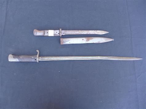 A German S98 Bayonet 52 Cm Blade And A Relic S98 Bayonet